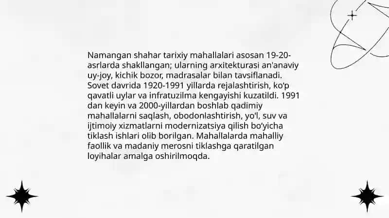 Namangan viloyati shahar va qishloqlari 3