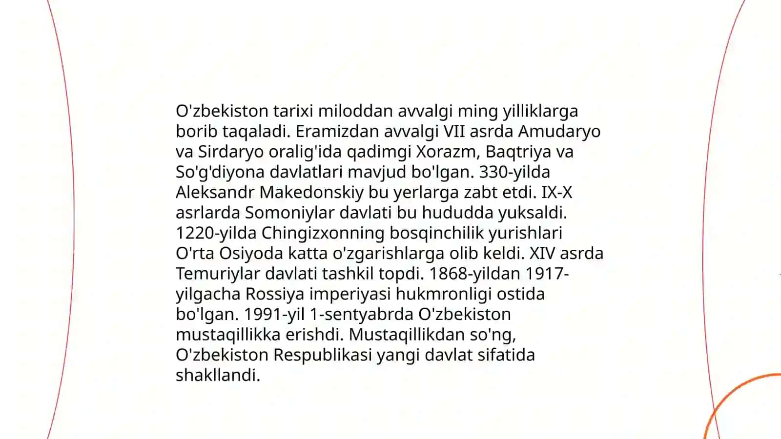 O'zbekiston tarixi 3