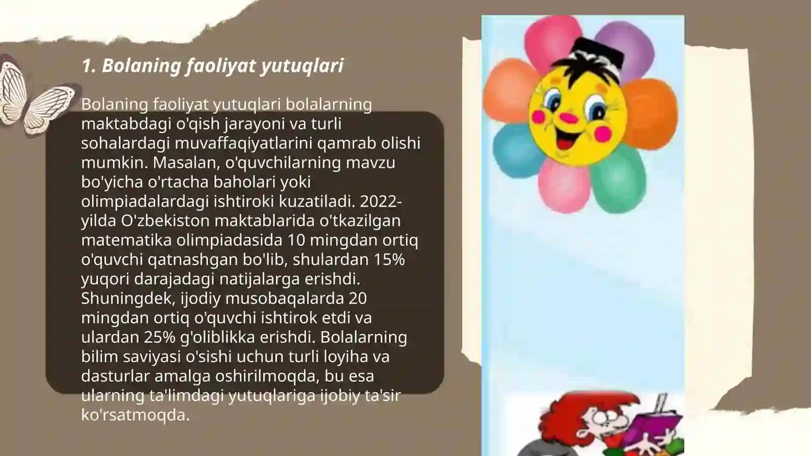 Bolaning rivojlantiruvchi sohalari kompetensiyalari 3