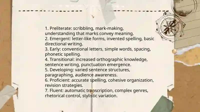 The development of writing skills 3