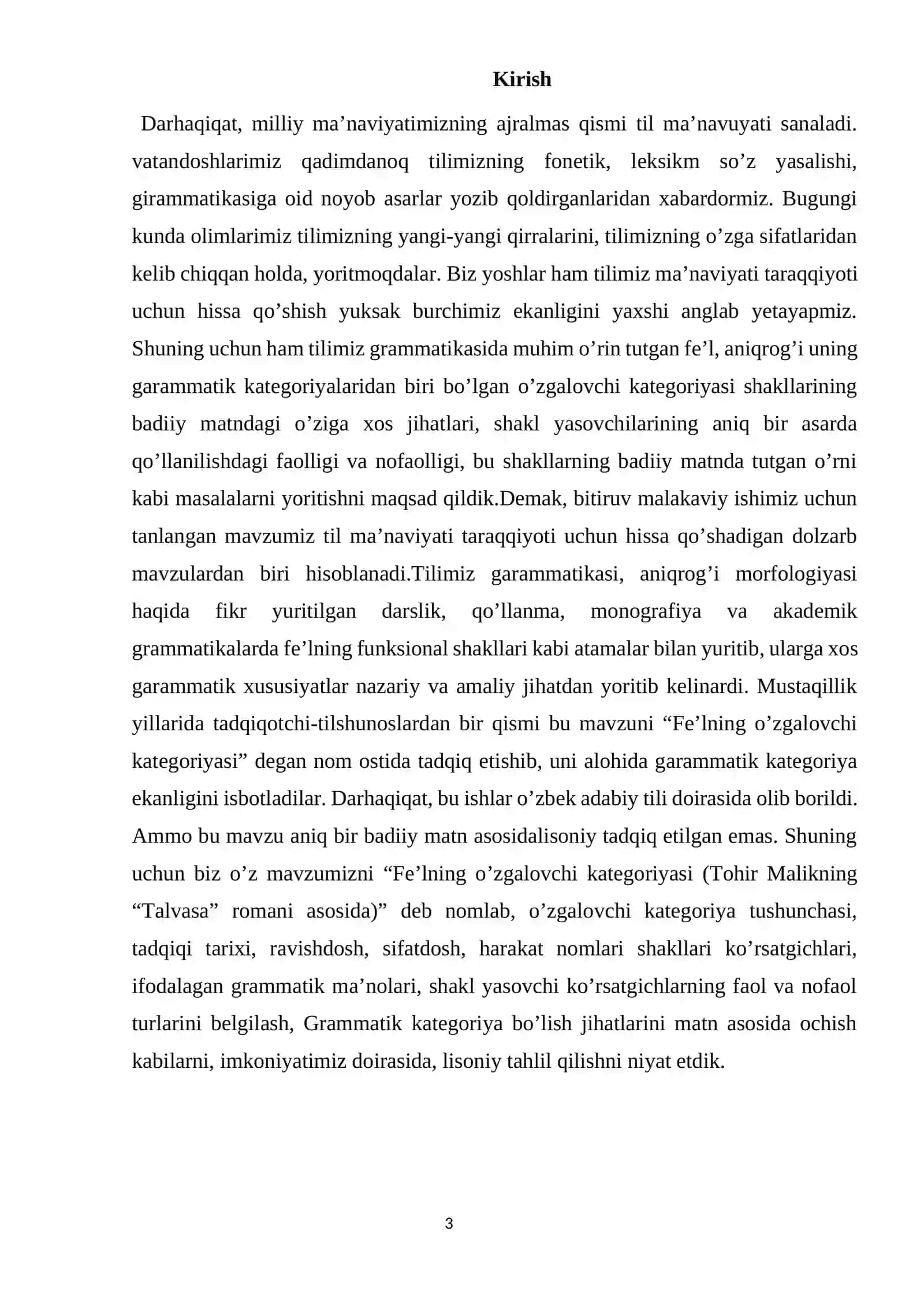 Fel o’zgalovchi kategoriyasi shakillarining uslubiy xoslanioshi 3