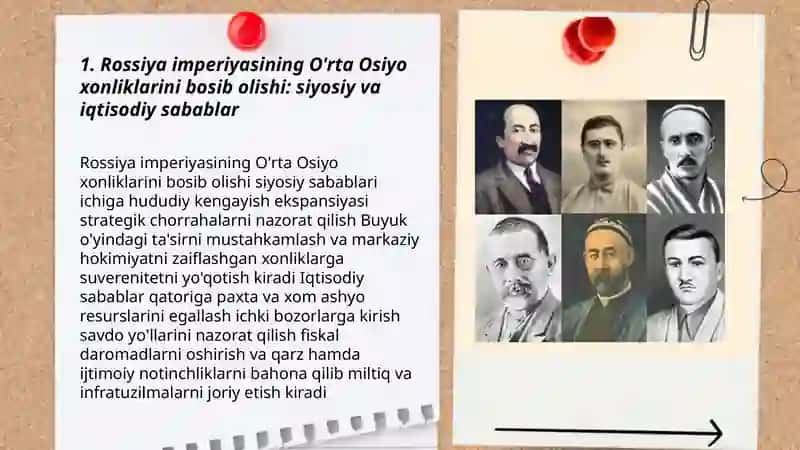 O'rta Osiyo xonliklarining Rossiyasi imperiyasi tomonidan bosib olinishi 3