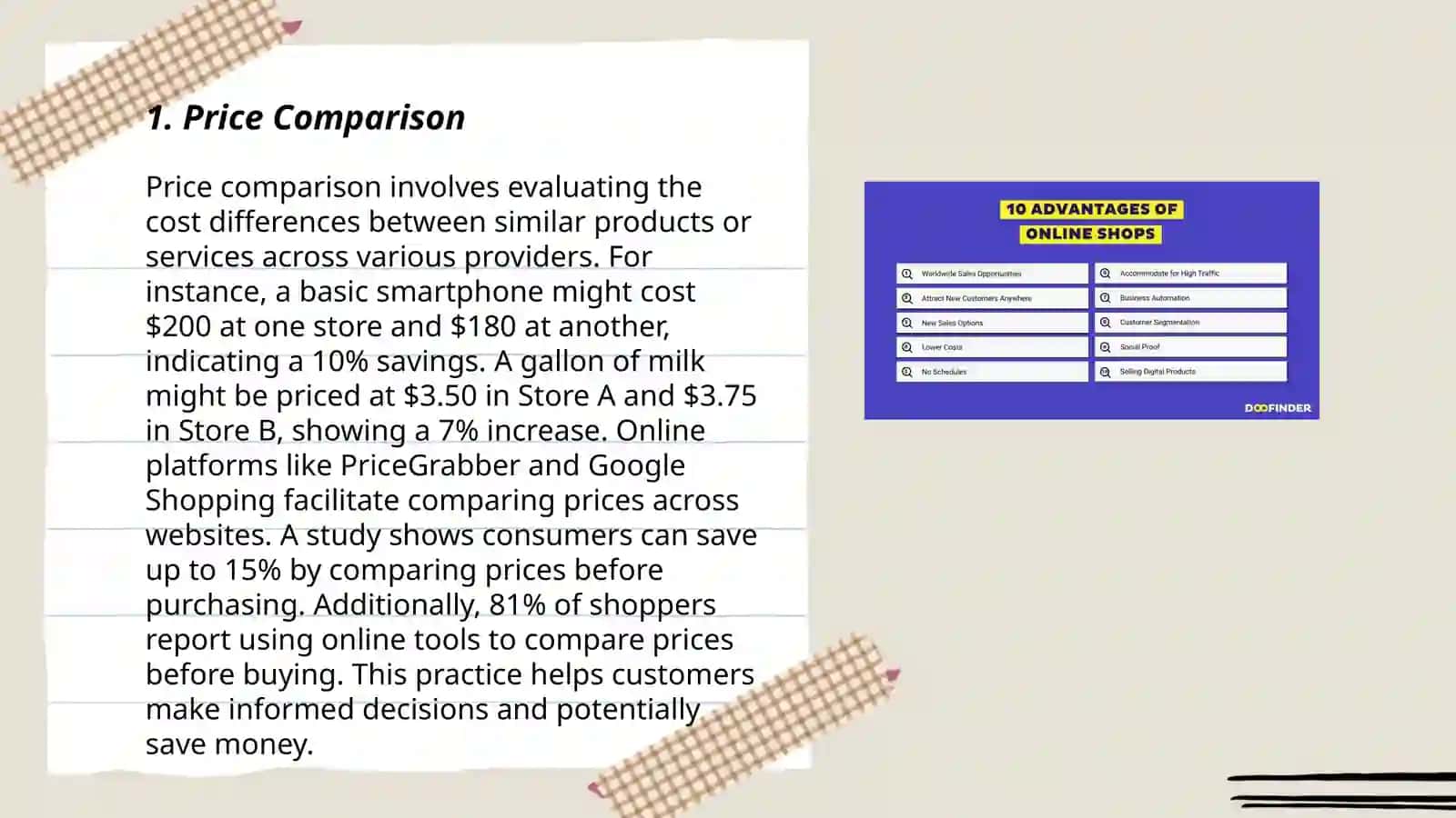 The adventages and disadvantages of online vs in store shopping 3