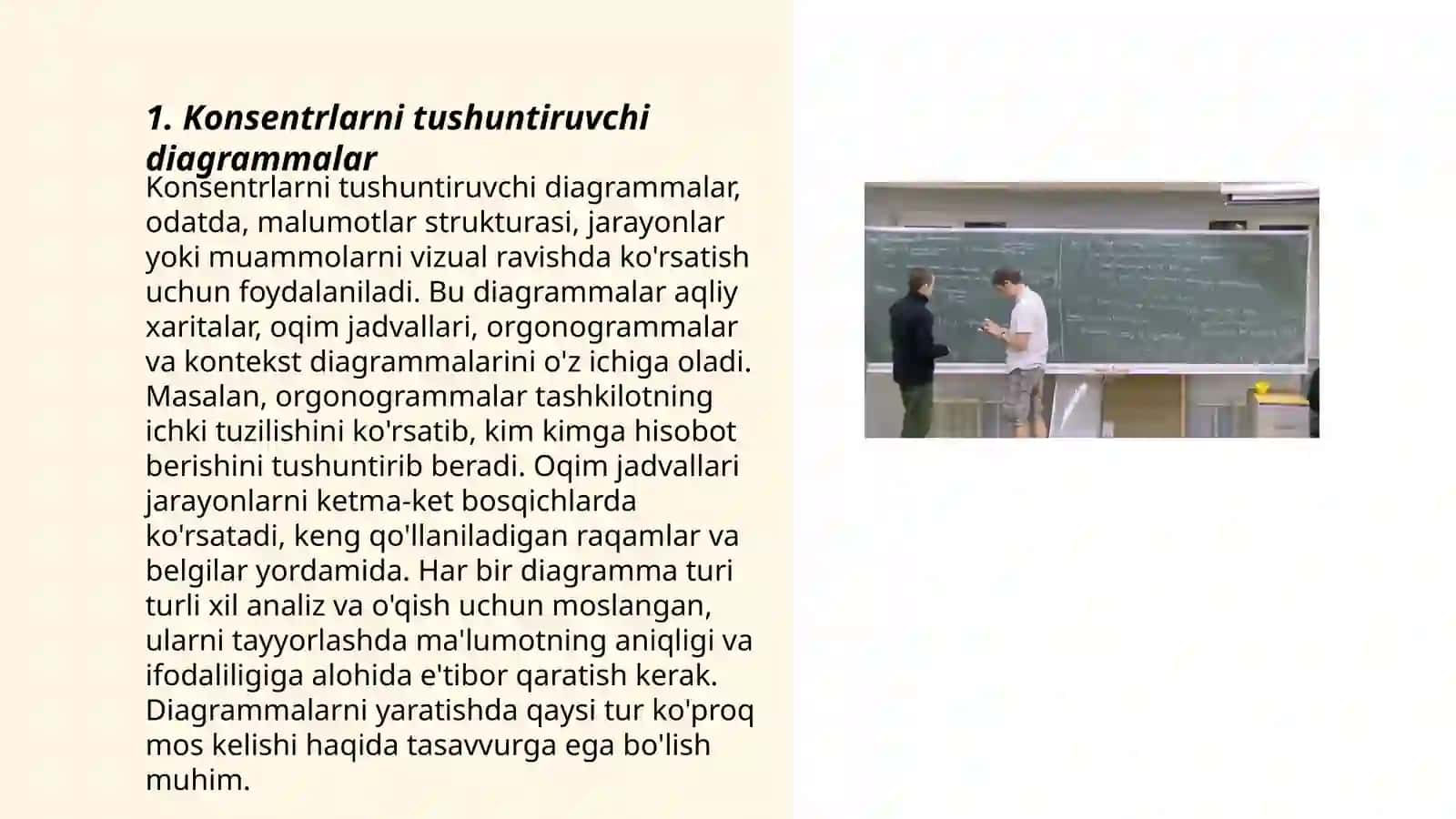 Konsentrlar bo'yicha algebra elementlari 3