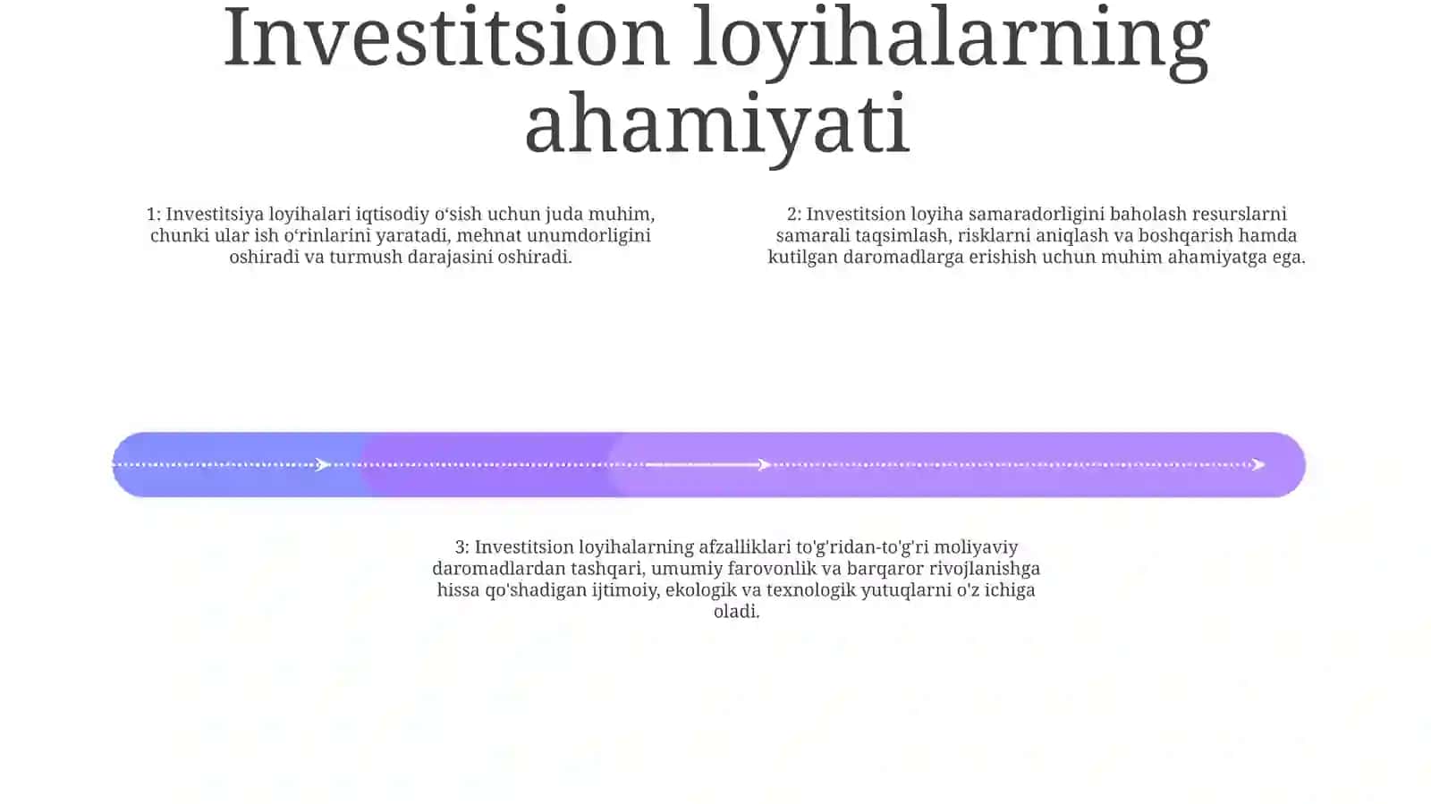 Investitsiyalari Loyihalari Samaradorligini BaholashVaAhamiyati 3