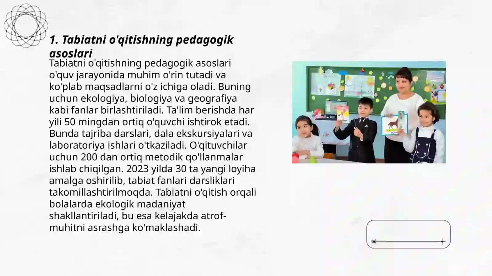 Kar bolalar maktabda tabiatni o'qitish texnologiyasi dasturini tahlil etish 3