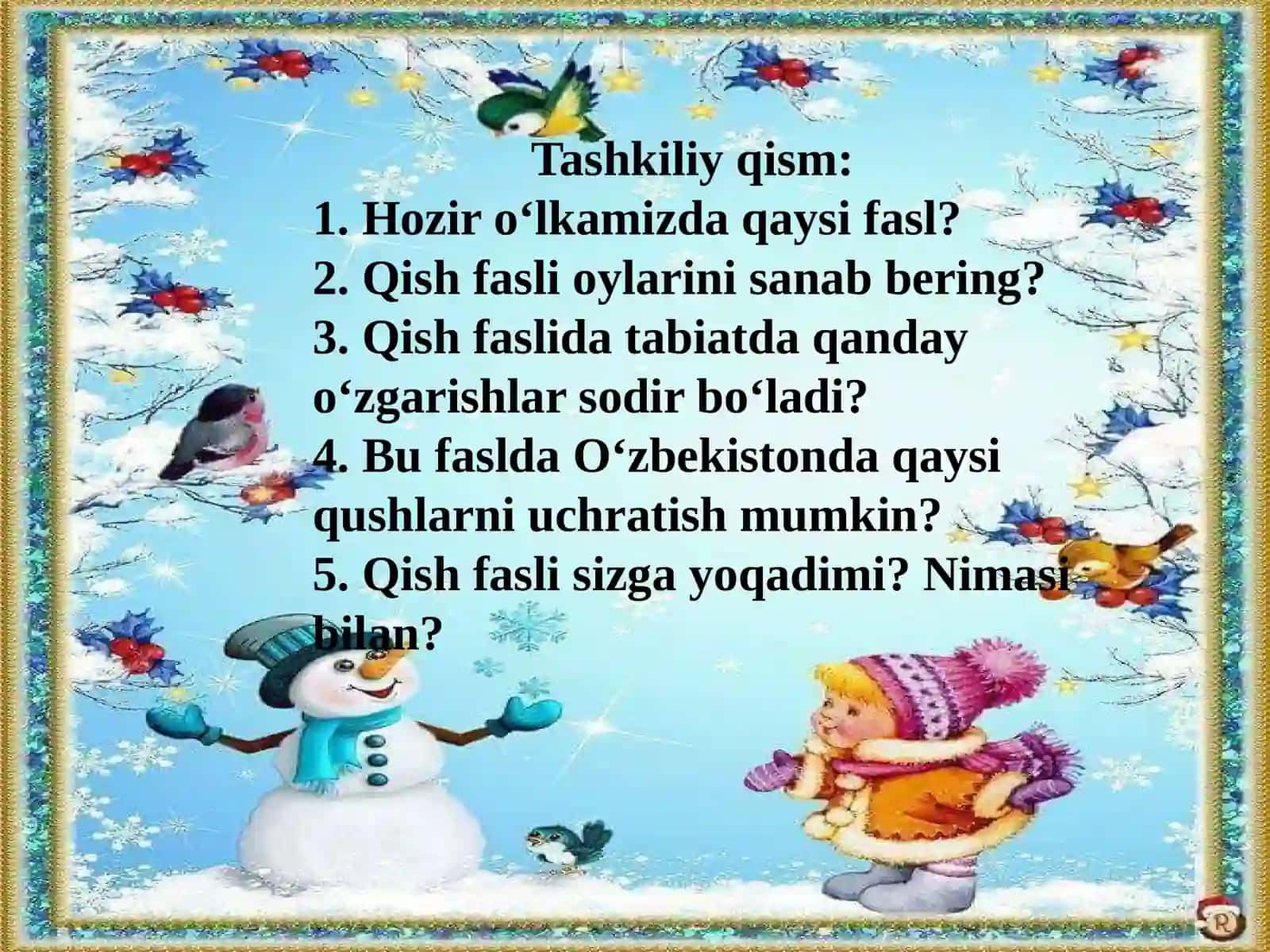 1-sinf matematika fanidan dars taqdimoti 3