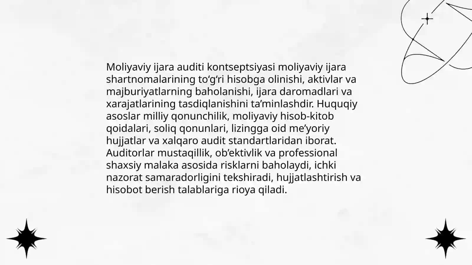 Moliyaviy ijara auditi 3