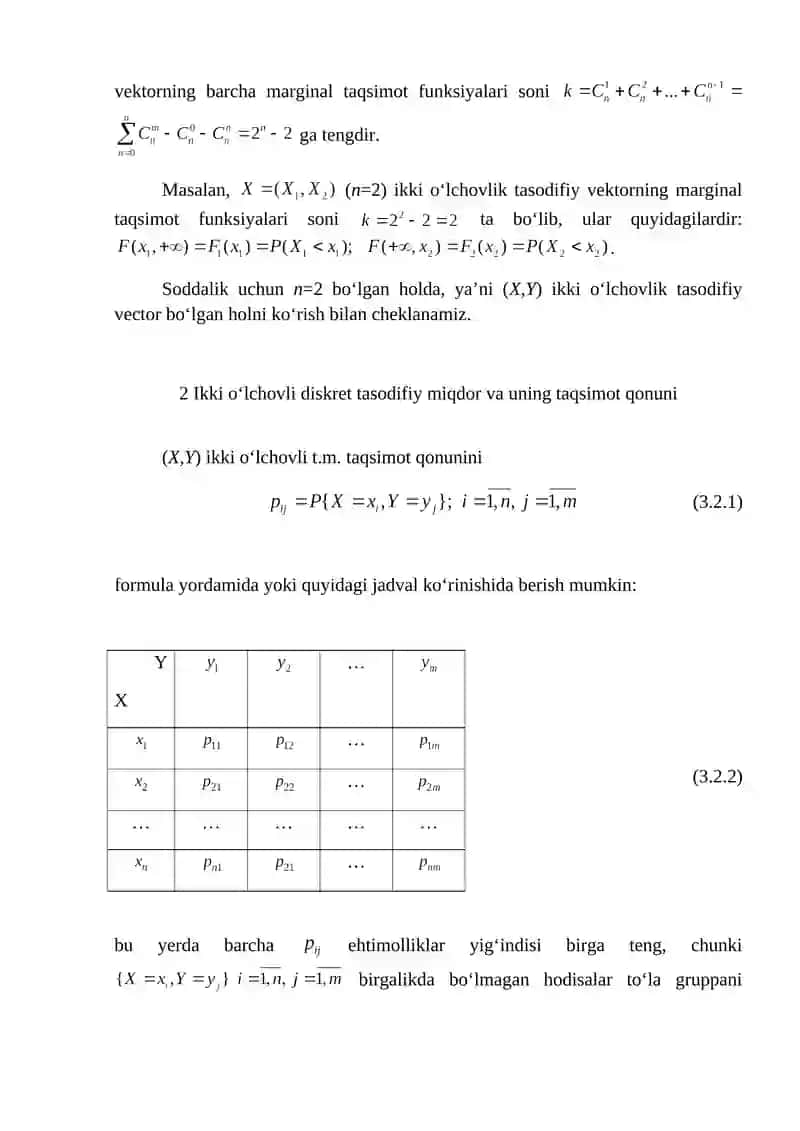 Tasodifiy misollar 3