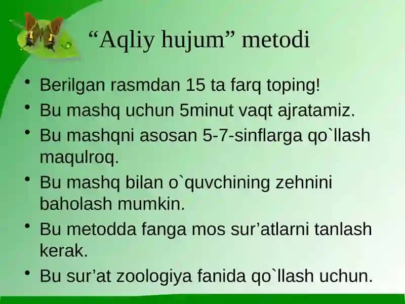 INTERFAOL TA’LIM USULLARINING PEDAGOGIK-PSIXOLOGIK ASOSLARI 3