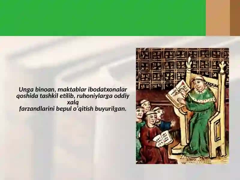 Ilk o'rta asrlarda Yevropa madaniyati 3