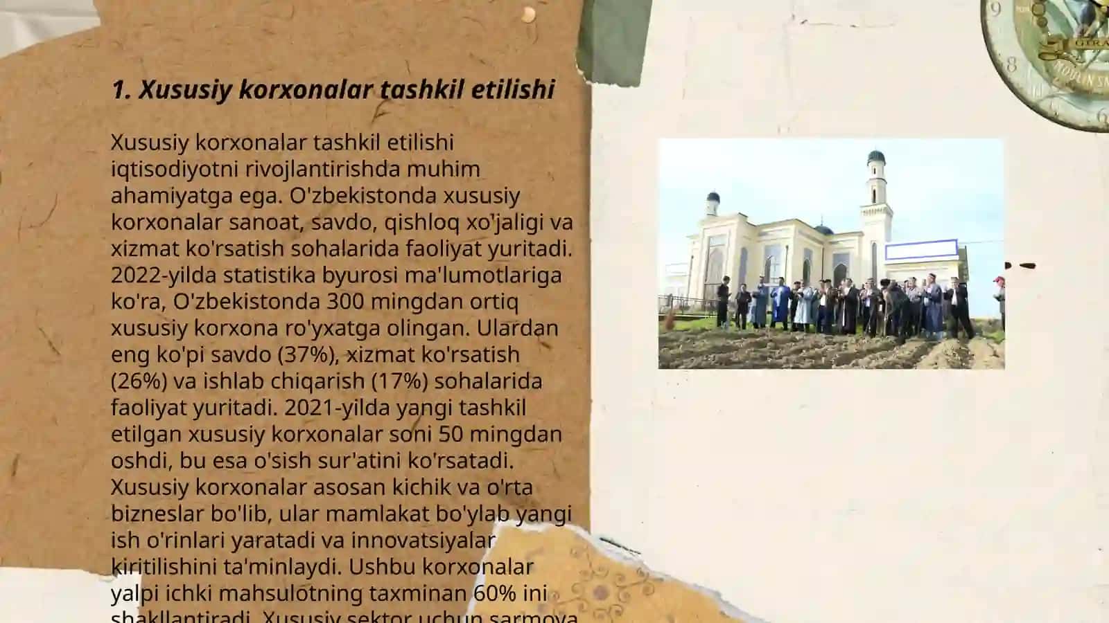 Xususiy korxonalar faolyati haqida 3
