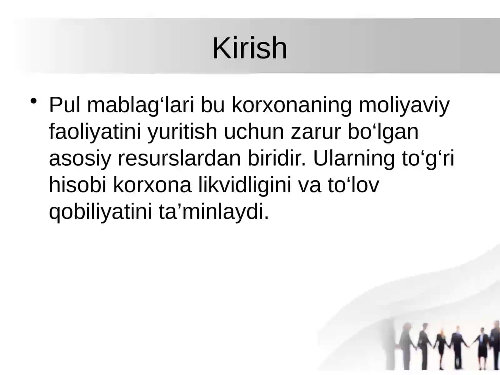 Pul mablag‘lari va valyuta operatsiyalari hisobi 3