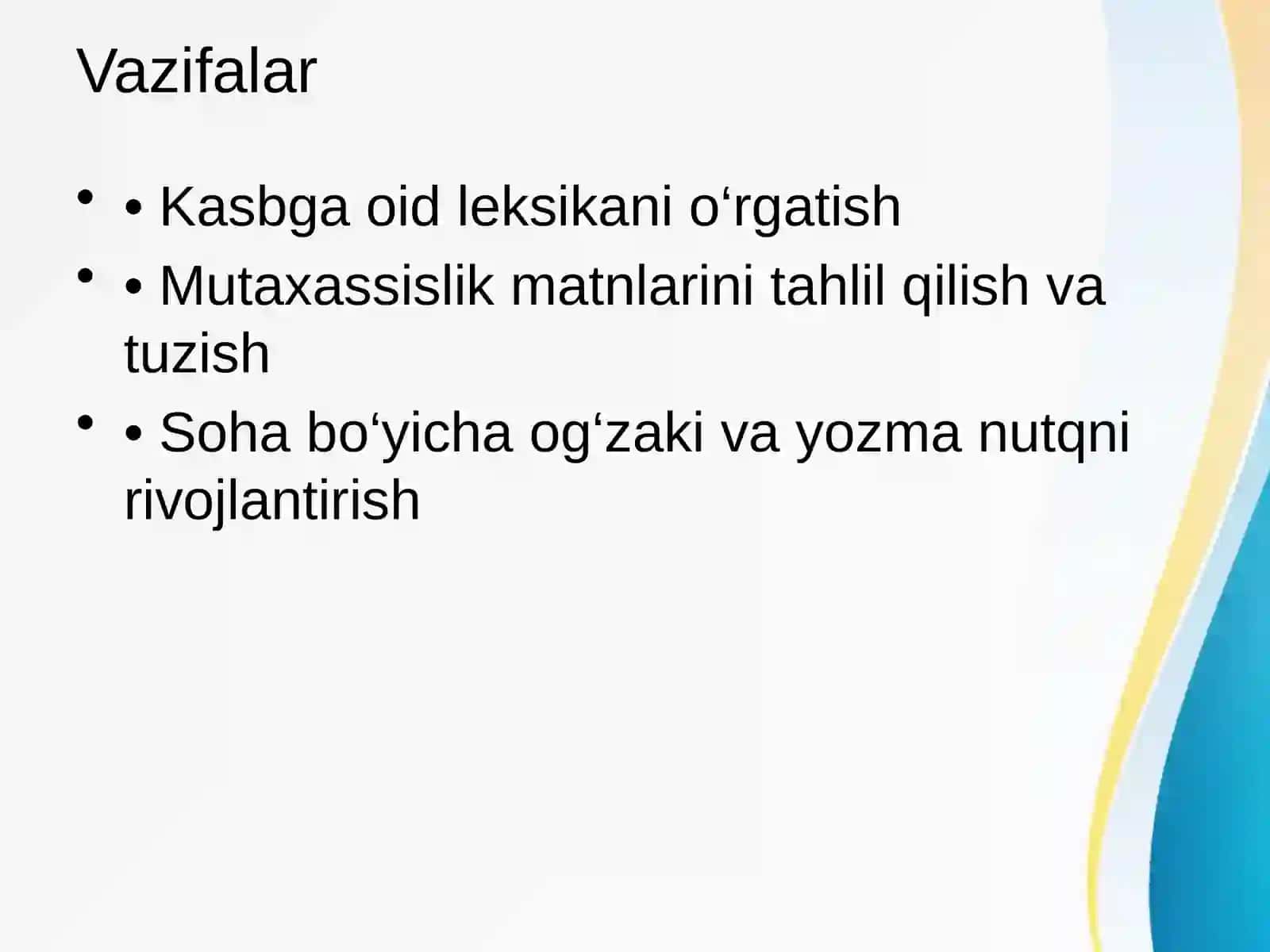O‘zbek tilini sohaga yo‘naltirib o‘qitish 3