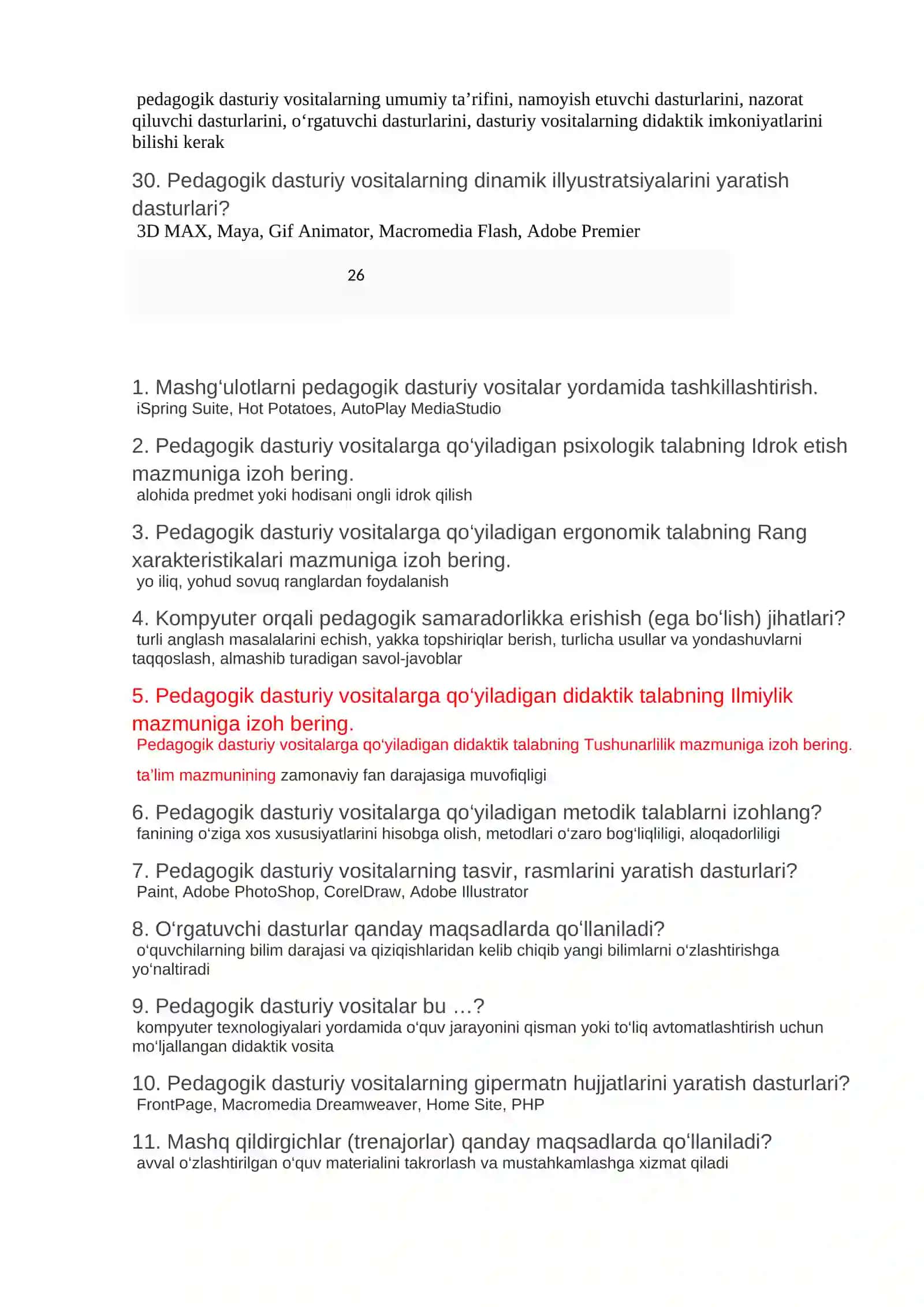Pedagogik dasturiy vositala 3
