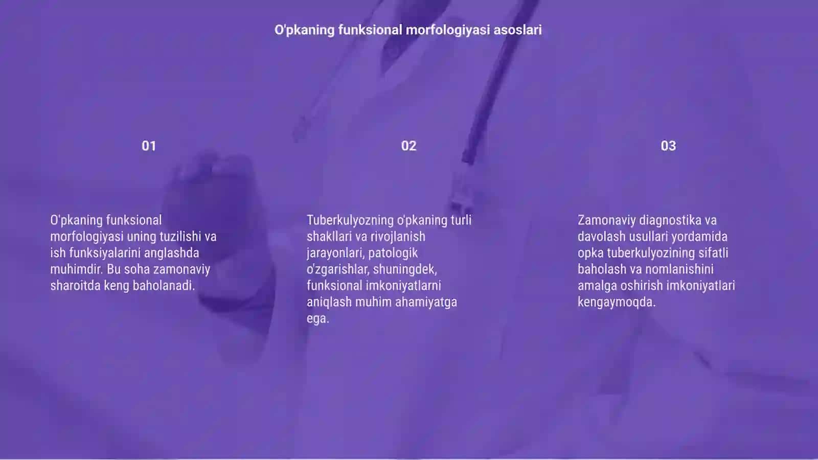 O'pkaning funksional morfologiyasi 3