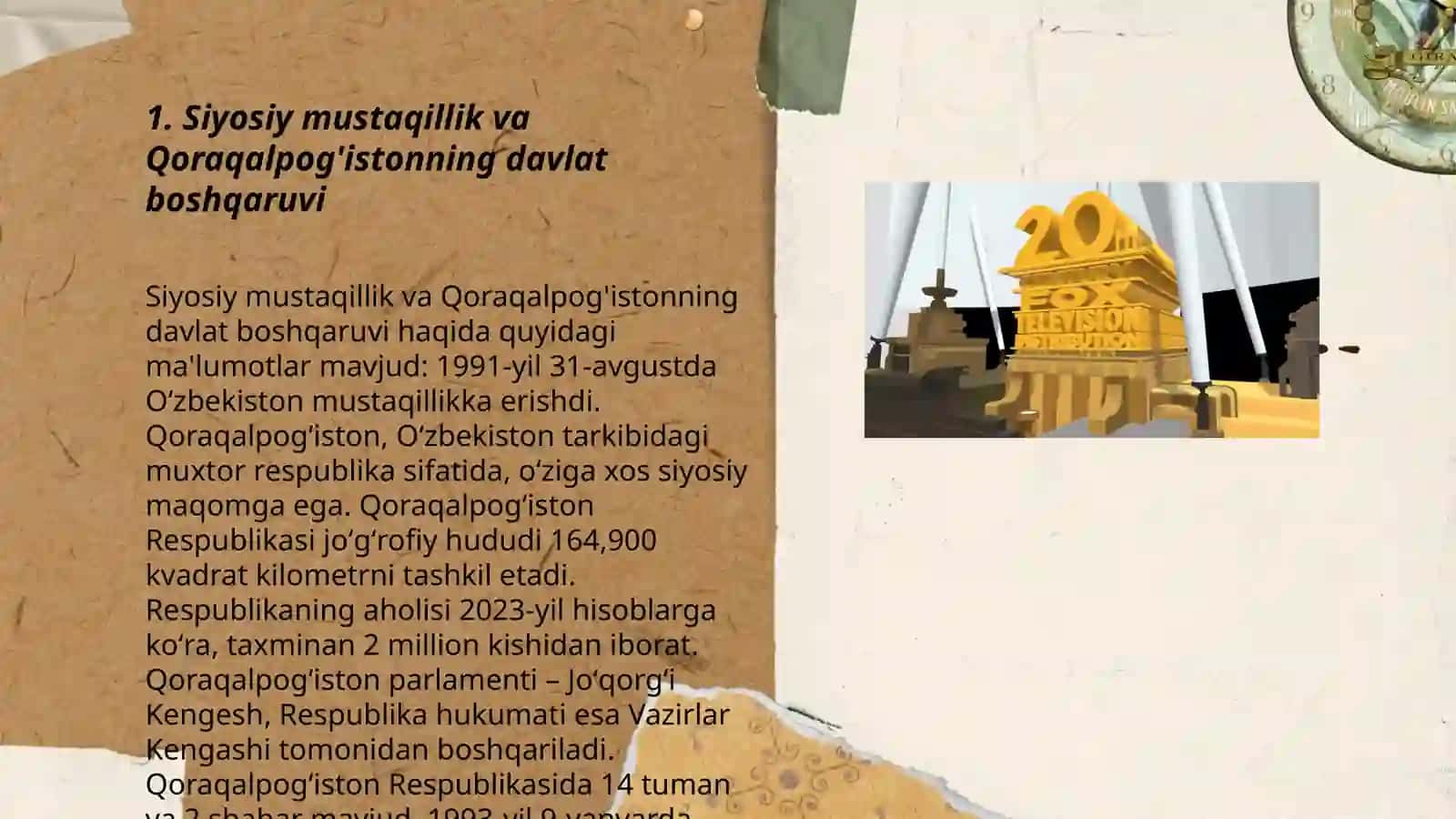 Mustaqillik yillarida suveren Qoraqalpog'iston respublikasining siyosiy satsial-ekonomikaliq va madaniy rivojlanishi 3