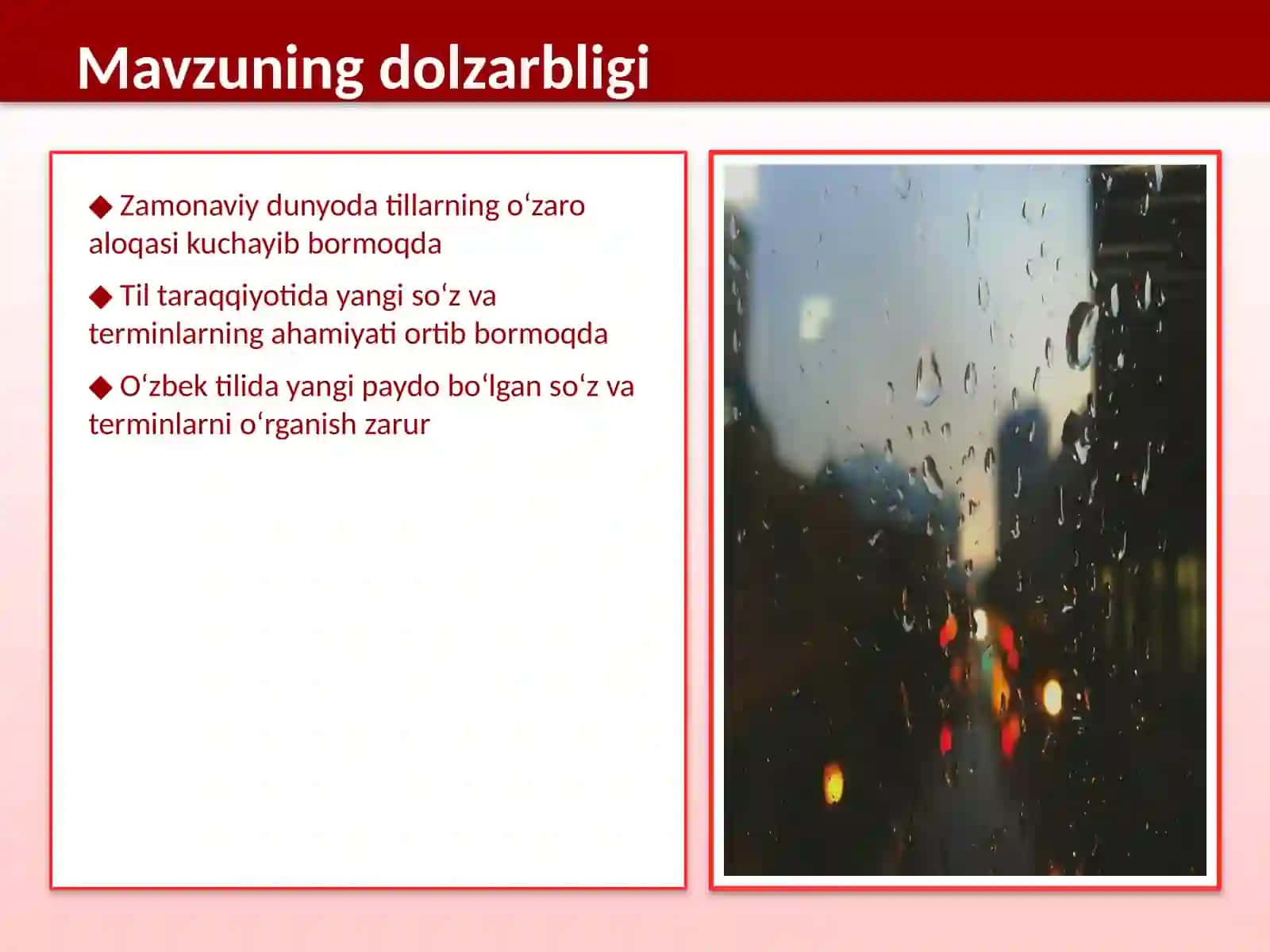 O‘zbek tilida yangi paydo bo‘lgan so‘z va terminlar tahlili 3