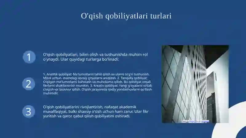 O'qish qobiliyatlarining turlari va ahamiyati 3