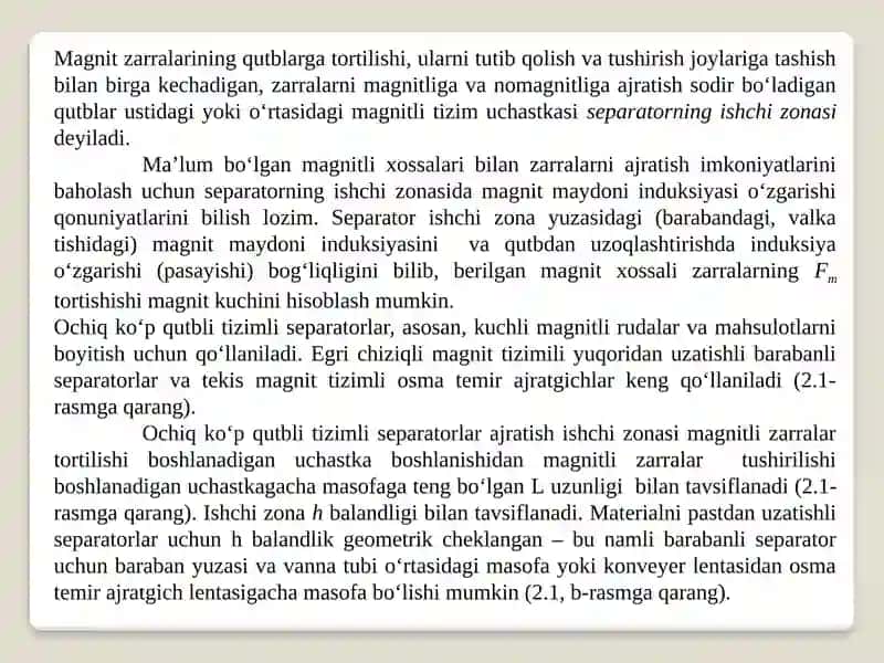 MAGNIT MAYDONI VA UNING XOSSALARI 3