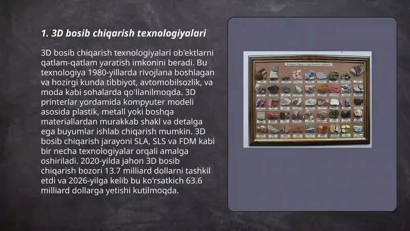 Zotlarni yaratish texnologiyasi 3