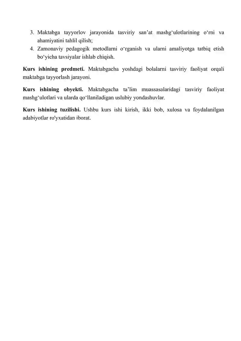 Tasviriy faoliyat mashğulotlarida bolalarni maktabga tayyorlash. 3