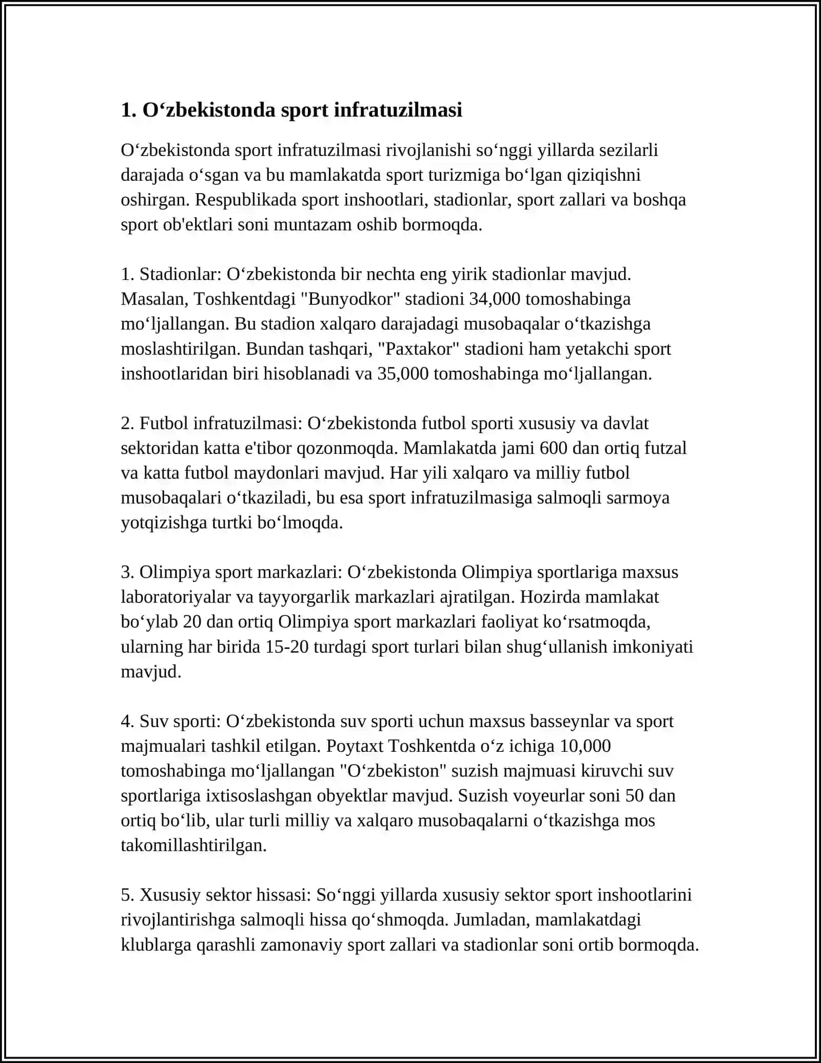 OʻZBEKISTON DAVLAT JISMONIY TARBIYA VA SPORT UNVENTETI 3