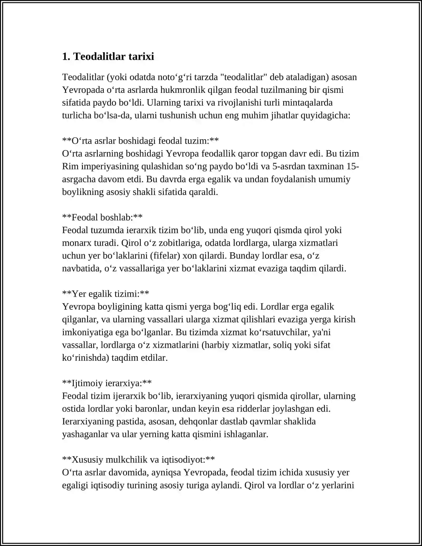 TEODALITLAR 3