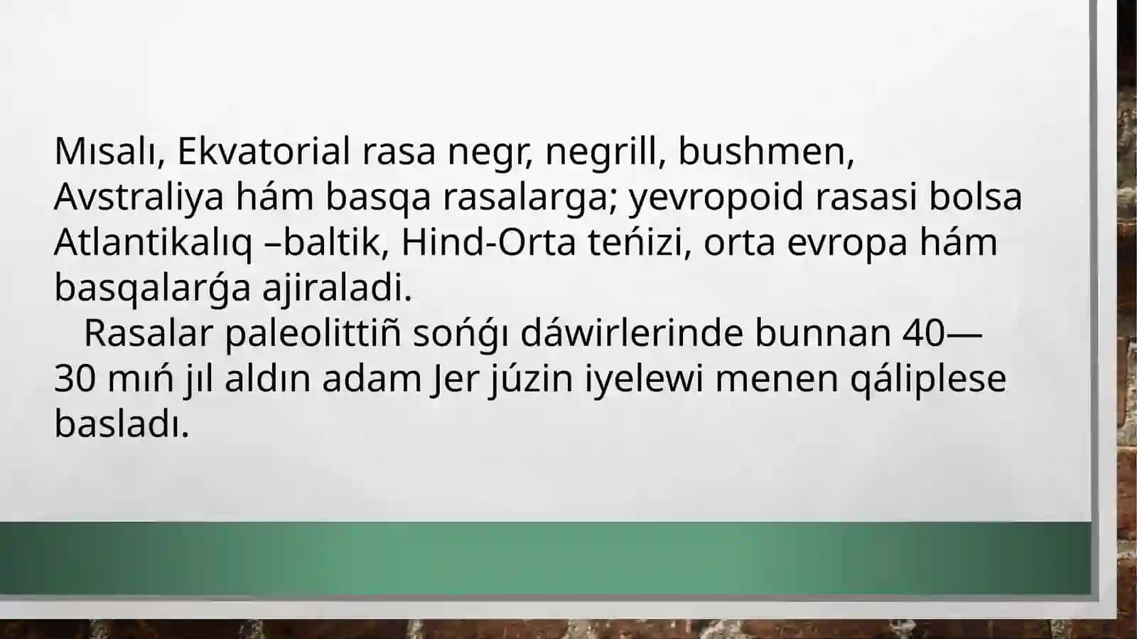 Rasalar Haqida Ma’lumot 3