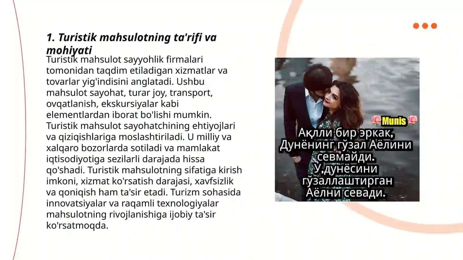 Turistik mahsulot va uning hayotiy davri 3
