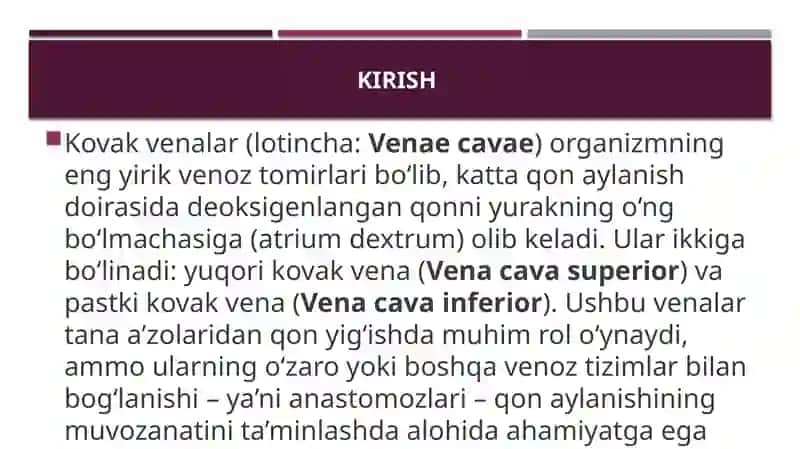 Kovak venaanastomozlari 3