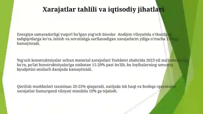 Yangi Qurilish Dizaynlarini O'rganish (Yog'och) 3