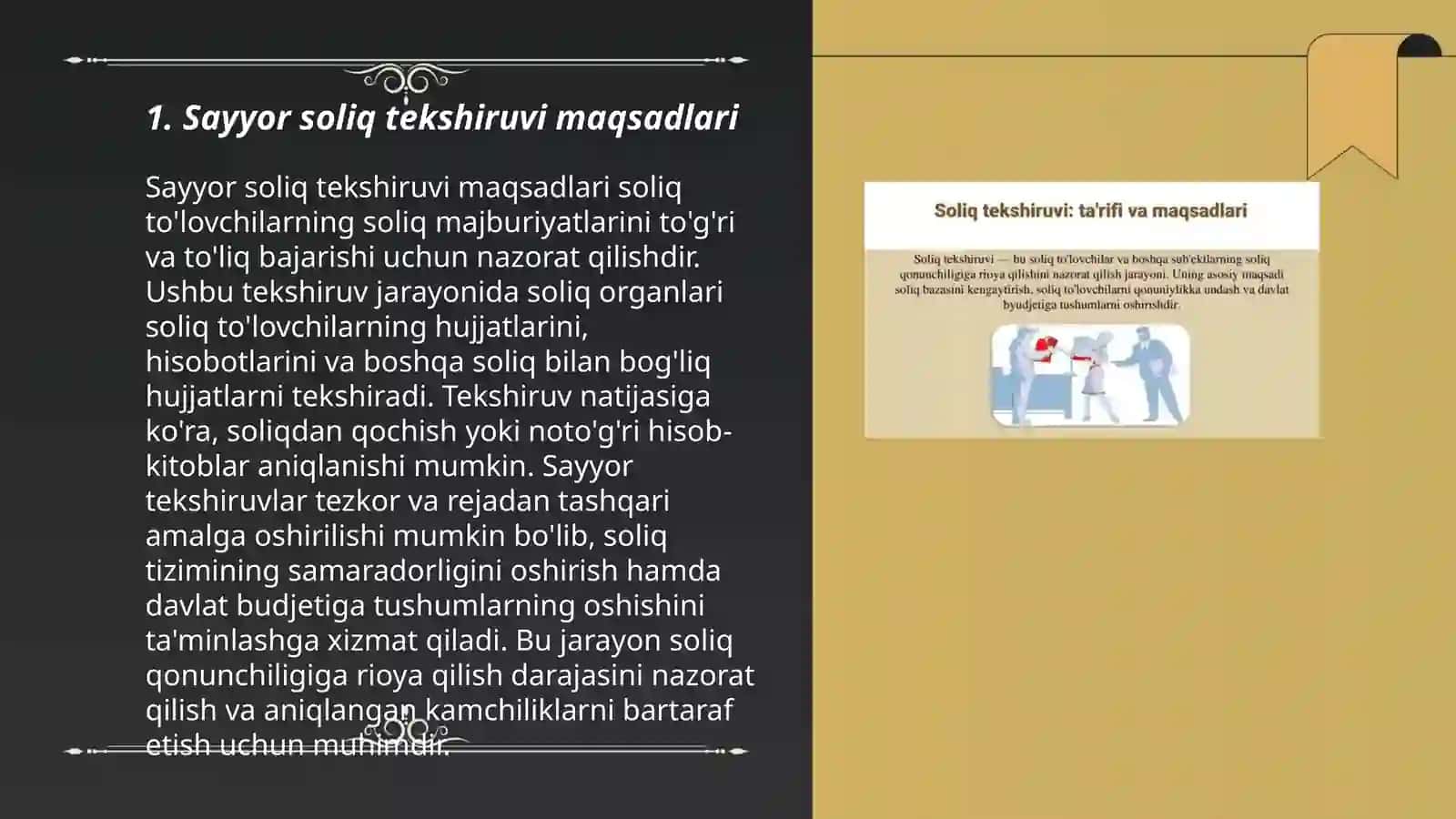 Sayyor soliq tekshiruvi 3