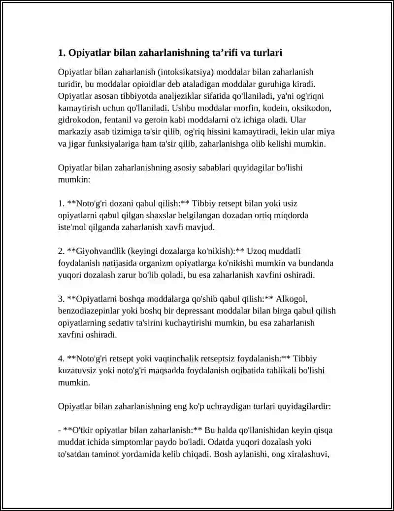 Opiyatlar bilan zaxarlanish 3