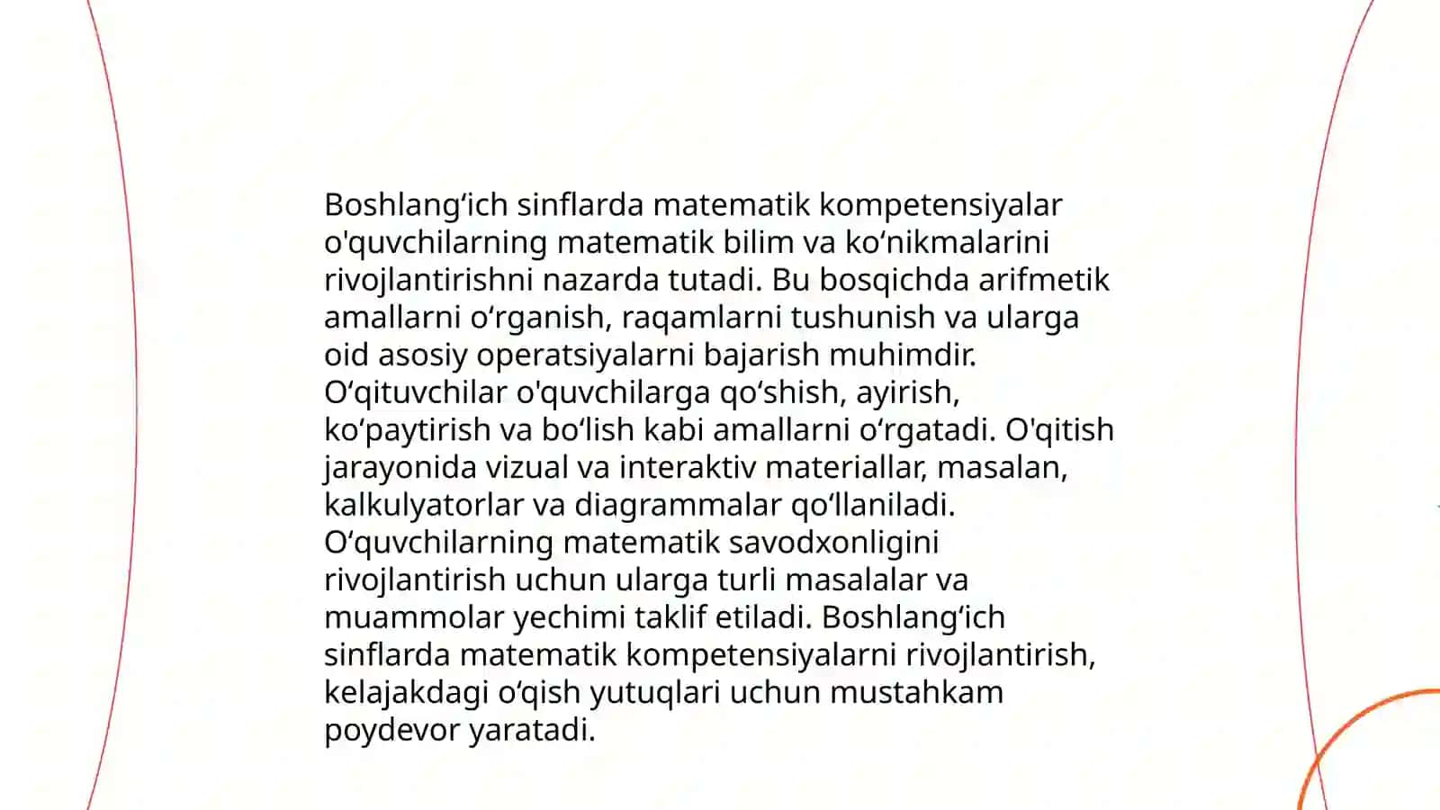 Boshlangʻich sinflarda matematika oʻqitishda kompetensiyaviy yondashuv 3