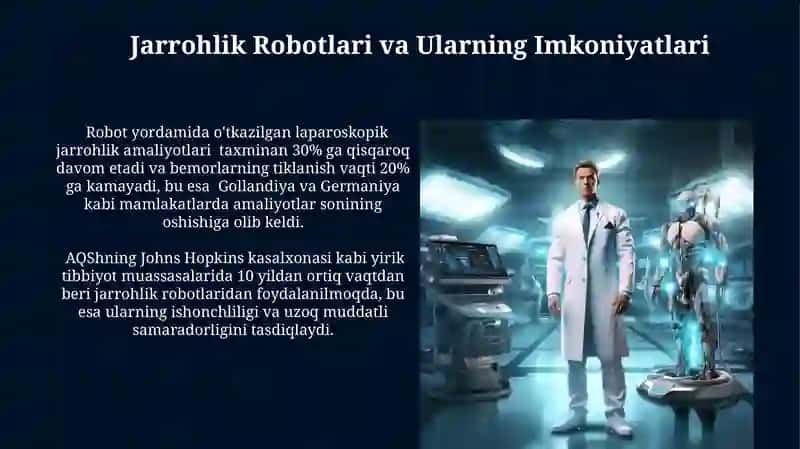 Tibbiyotda robitika tizimlari 3