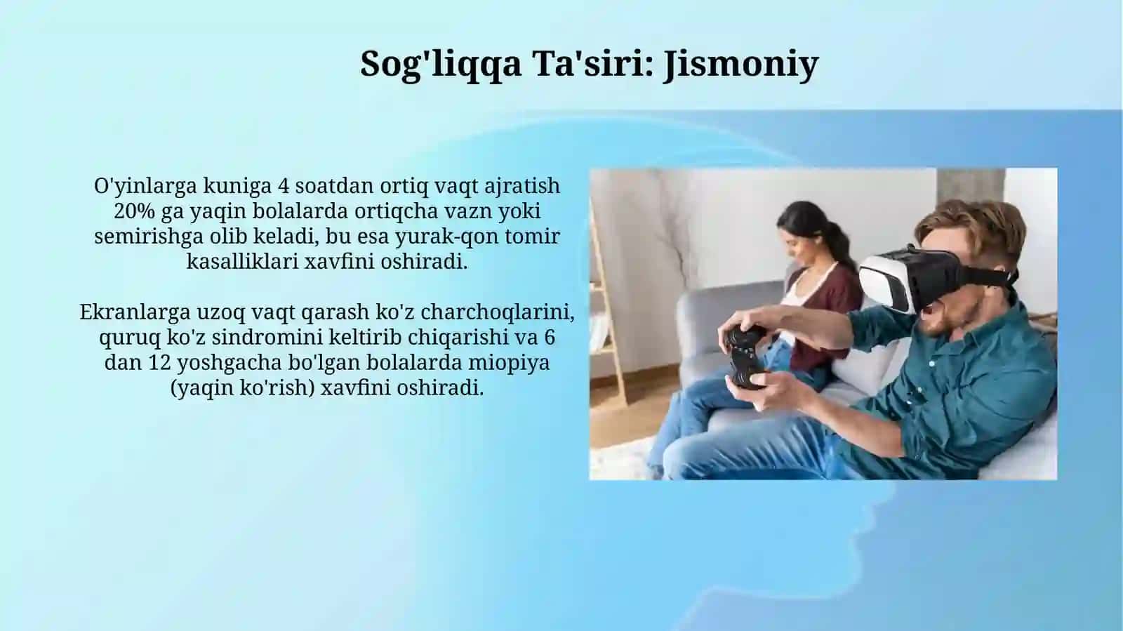 Virtual O'yinlarning Murakkab Tomonlari 3