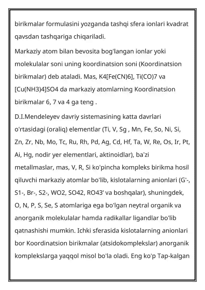 BIOLOGIK FAOL KOMPLEKS BIRIKMALAR 3