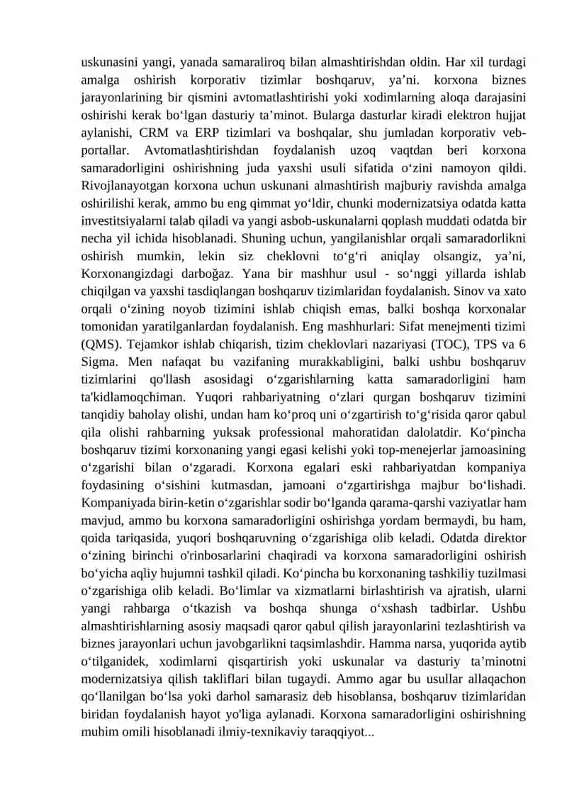 Sanoat ishlab chiqarishning asosiy fondlari va ishlab chiqarish 3