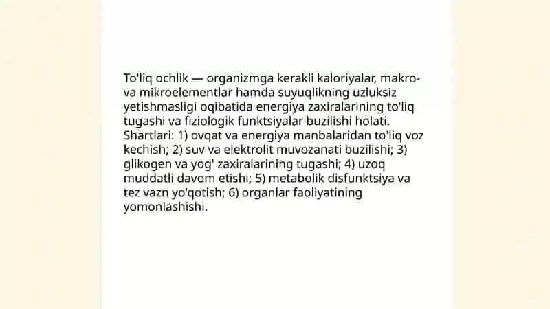 To'liq va to'liq bo‘lmagan ochlik 3