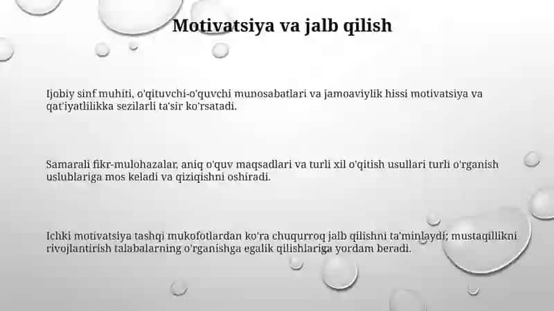 Ta'lim va tarbiya psixologiyasi 3