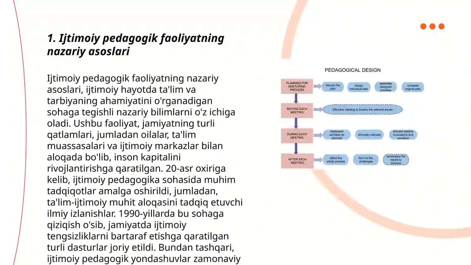 Ijtimoiy pedagogik faoliyat metodikasi va texnologiyalari 3