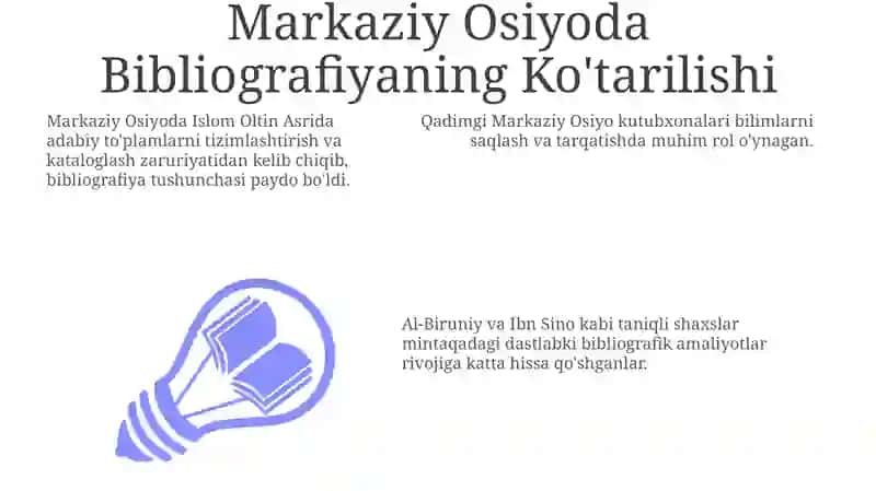 Markaziy Osiyoning Qadimgi Kutubxonalari: Tarixiy Umumiy Ko'rinish 3