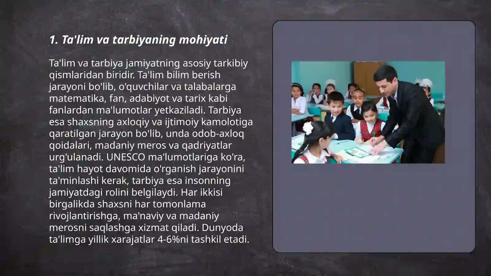 Ta'lim va tarbiyaning mohiyati 3