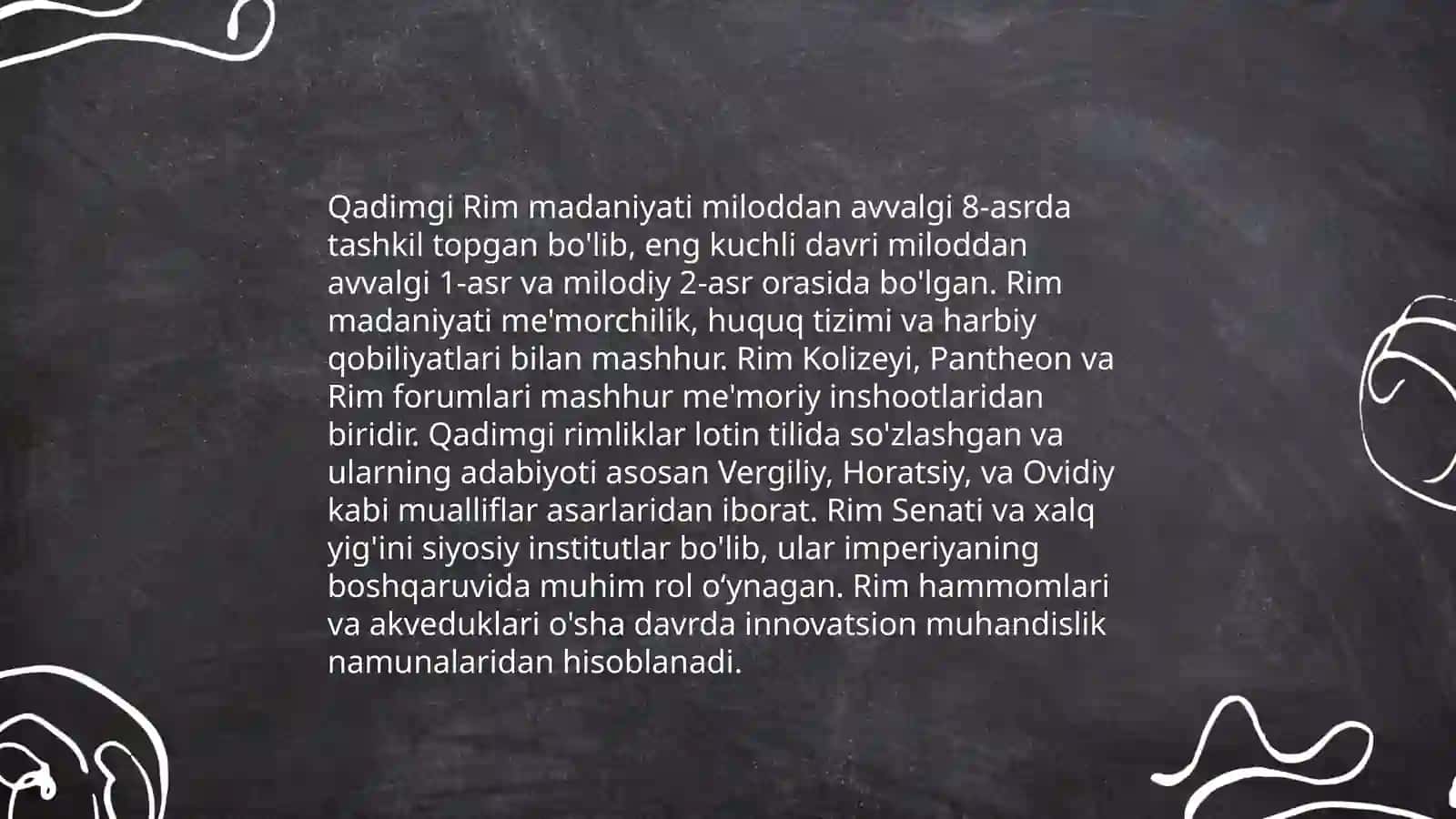 Qadimgi Rimda fan 3