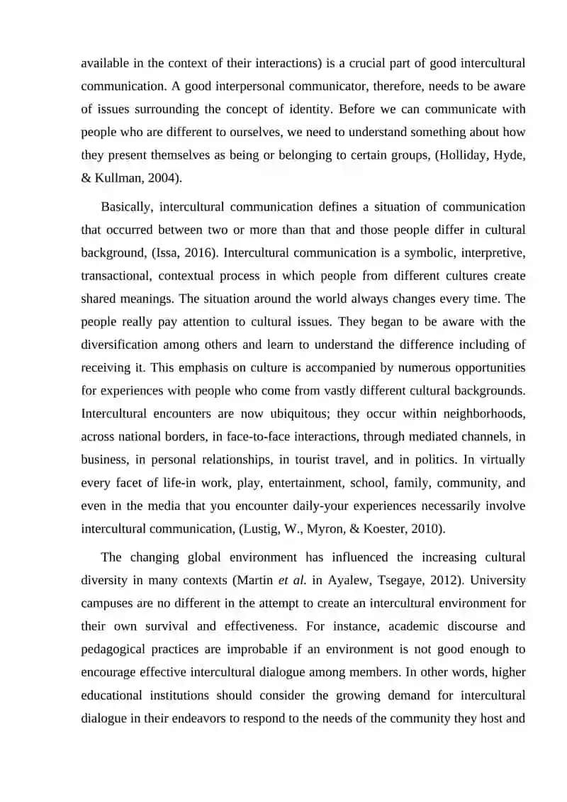 Intercultural Communication in the Language Classroom 3
