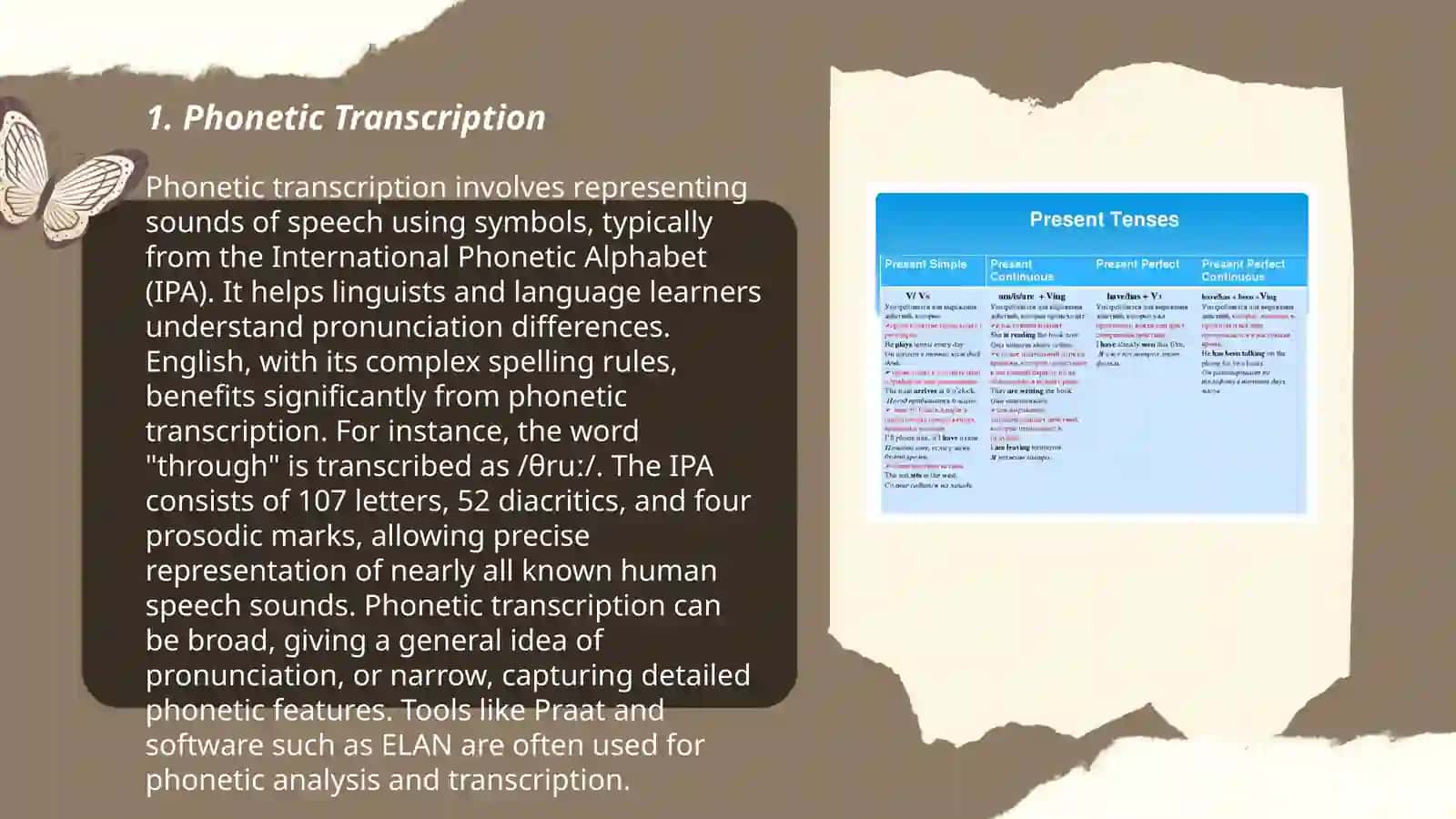 Material on phonology, vacabulary grammar 3