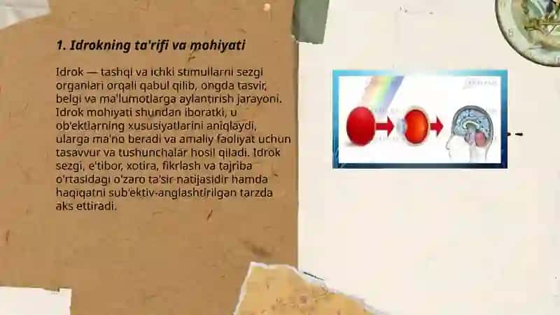 Idrok haqida 3