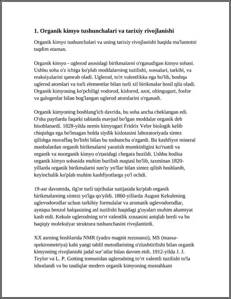 ORGANIK KIMYO ASOSLARI 3