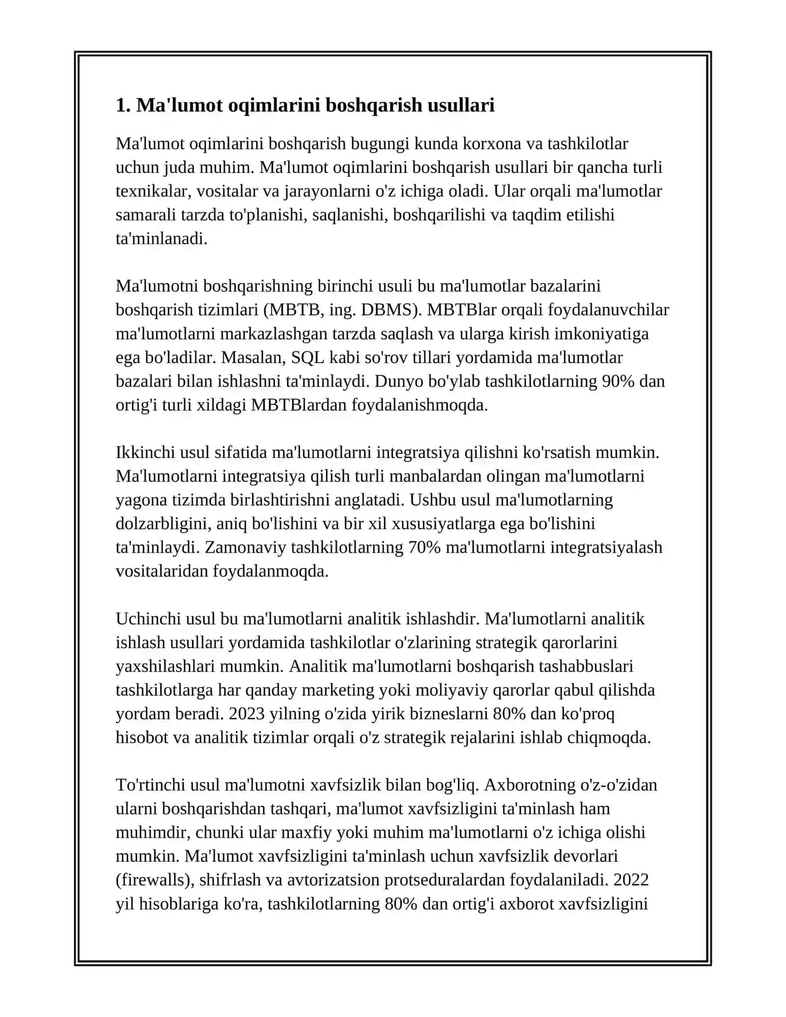 TARMOQDA KO'P MA'LUMOT OQIMLARINI BOSHQARISH VA KONVERGENSIYA 3
